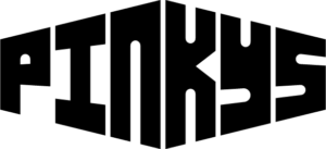 pinkysirondoors Black and white 3d text illustration with the word "piksys" in a bold, artistic font.